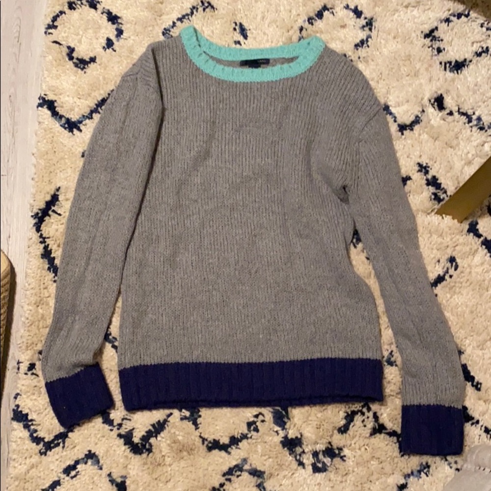 Blue and grey Forever 21 sweater